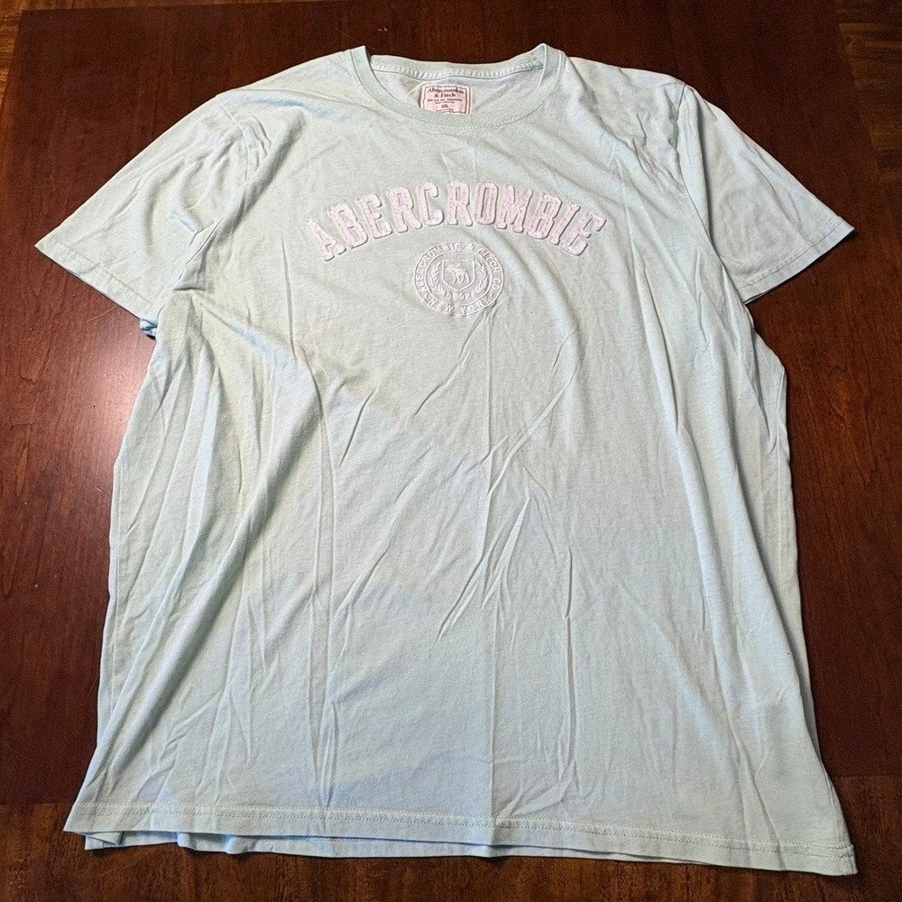 Abercrombie & Fitch Embroidered Logo T-Shirt XXL